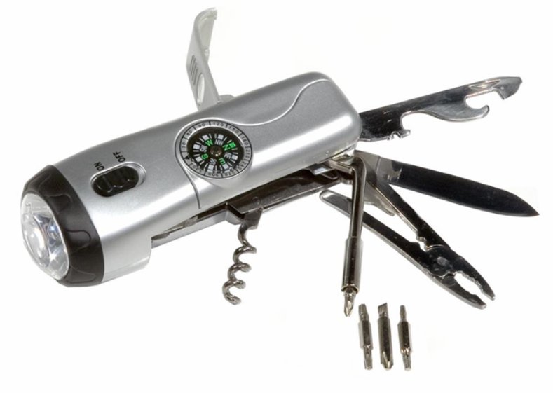 Swiss army discount knife with compass